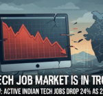 The Tech Job Market is in Trouble (6-Year Low): Active Tech Jobs Drop 24% as 2026 Begins