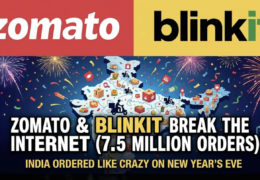 Zomato & Blinkit Break the Internet (7.5 Million Orders): India Ordered Like Crazy on New Year’s Eve